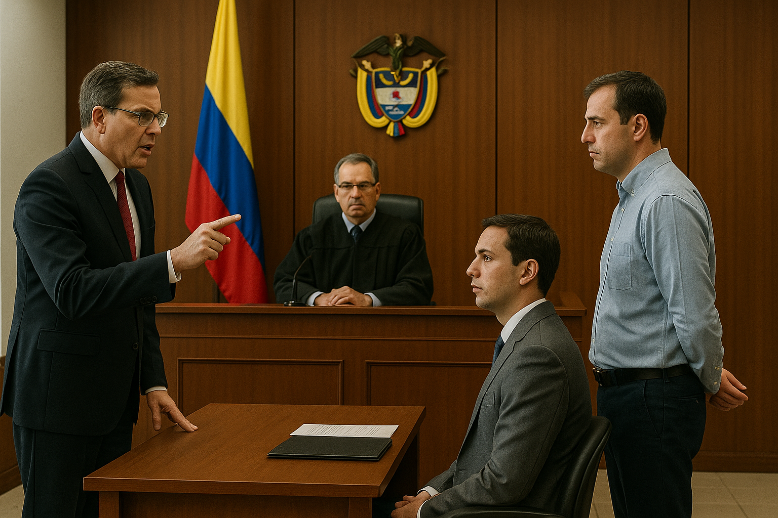 Fiscalía imputa y acusa.